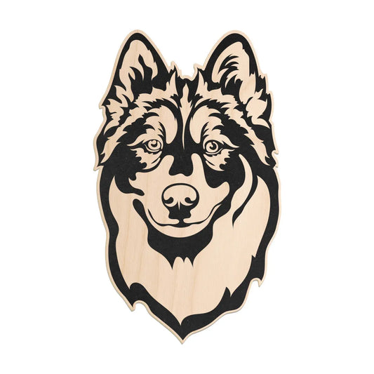 Husky seinäkoriste