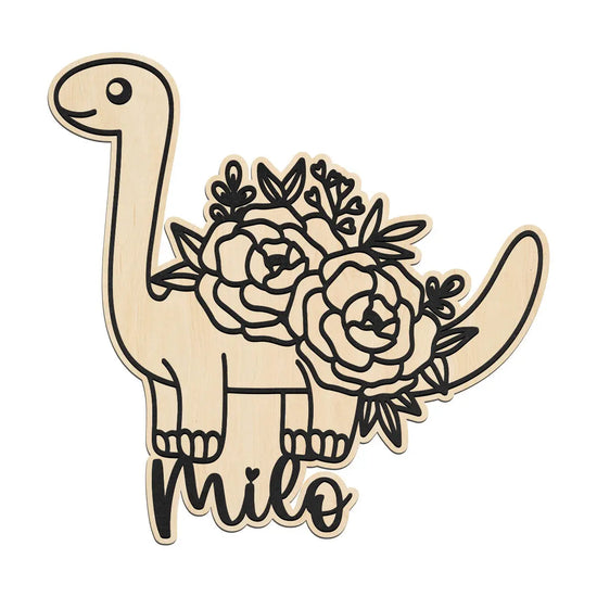 Nimikyltti dino kukilla KEIKI