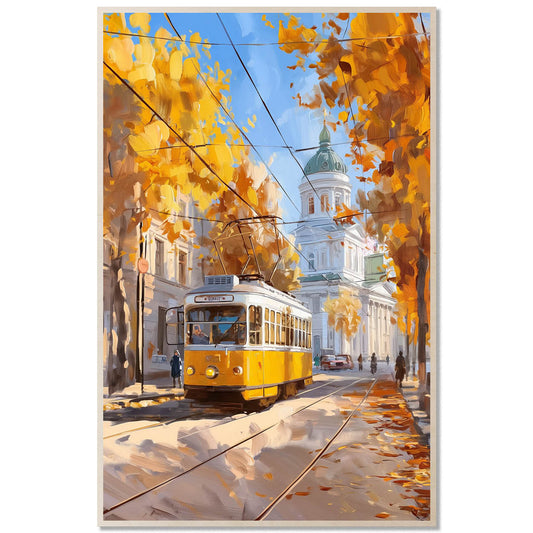Helsinki Yellow Tram — Classic City