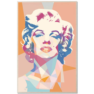 Pop Abstract Portrait — Modern Art Tribute