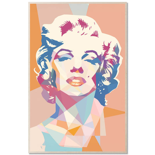 Pop Abstract Portrait — Modern Art Tribute