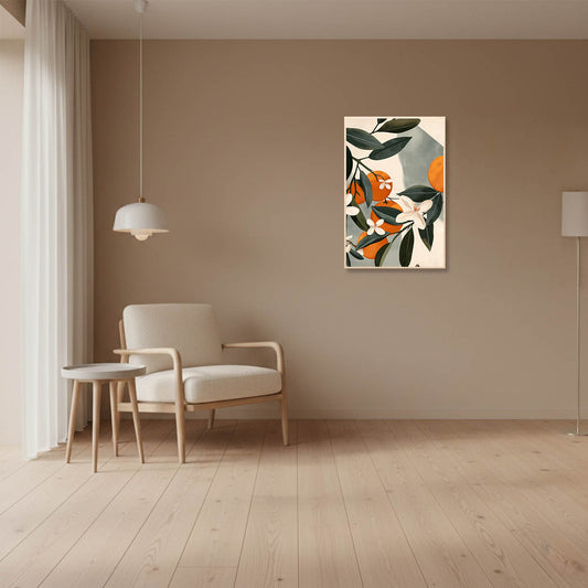 Oranges & Leaves - Mediterranean minimal