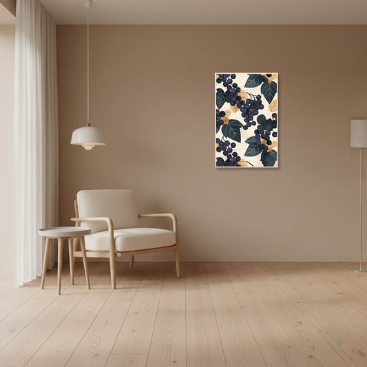 Grapes & Vines — Minimal Vineyard Study