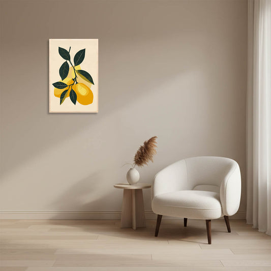 Lemon Branch — Sunny Citrus Minimal