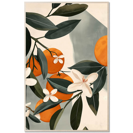 Oranges & Leaves - Mediterranean minimal