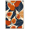 Figs & Leaves - Bohemian fruit art