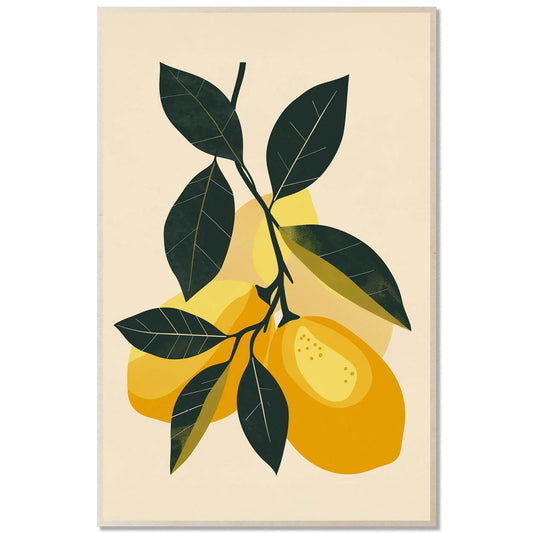 Lemon Branch — Sunny Citrus Minimal