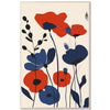 Poppy Blossoms — Modern Abstract Floral