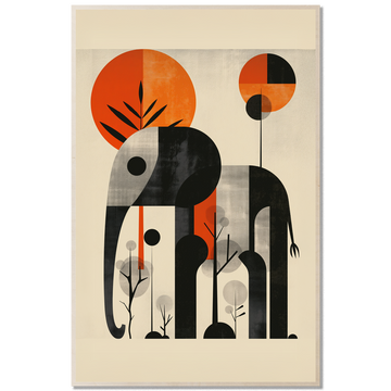Minimalist Elephant Design
