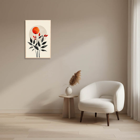 Geometric  Sun & Moon  II