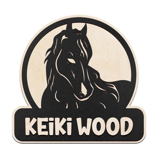Personalized Finnish Horse Sign