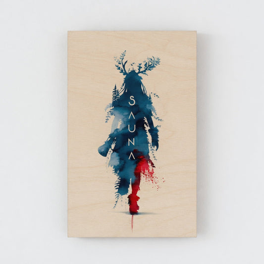 Sauna Tonttu - Nordic Folk Sauna Wall Decor