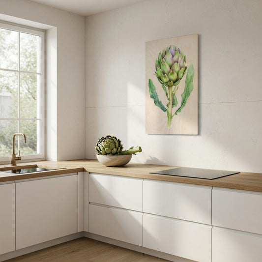Artichoke - Detailed green artichoke