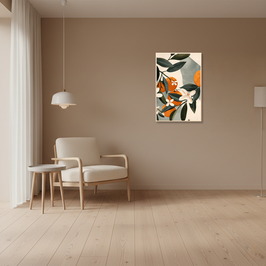 Oranges & Leaves — Mediterranean Minimal