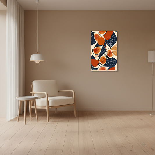 Figs & Leaves — Bohemian Fruit Art