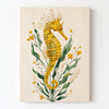Golden Seahorse - Interior Plywood Wall Decor