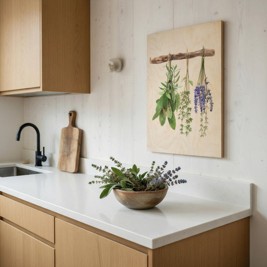 Dried herbs - Farmhouse kitchen