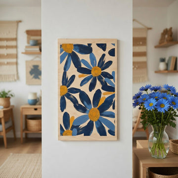 Soft daisy forms - Modern botanical