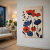 Poppy blossoms - Modern abstract floral