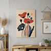 Poppies - Flat contemporary botanical
