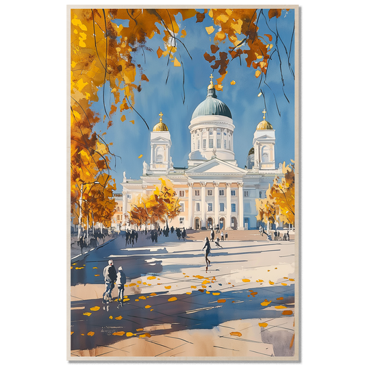 Helsinki Senate Square — Autumn Light