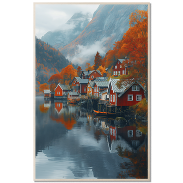 Norwegian Fjord — Autumn Serenity