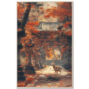 Nara Japan — Temple & Deer