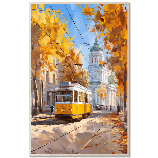Helsinki Yellow Tram — Classic City