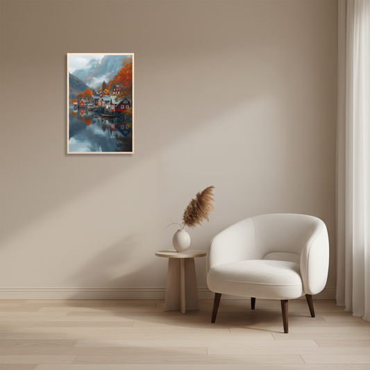 Norwegian Fjord — Autumn Serenity