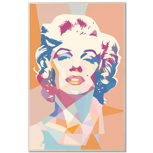 Pop Abstract Portrait — Modern Art Tribute