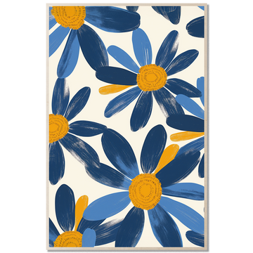 Soft Daisy Forms — Modern Botanical