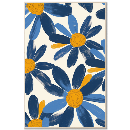 Soft Daisy Forms — Modern Botanical