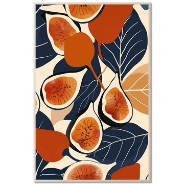 Figs & Leaves — Bohemian Fruit Art