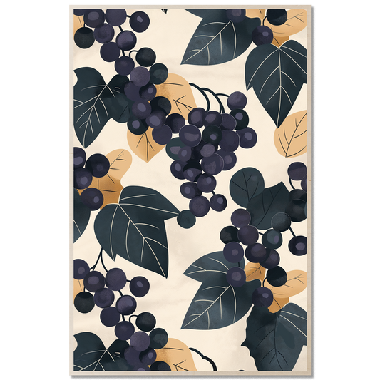 Grapes & Vines — Minimal Vineyard Study