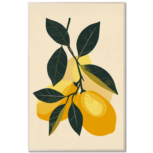 Lemon Branch — Sunny Citrus Minimal