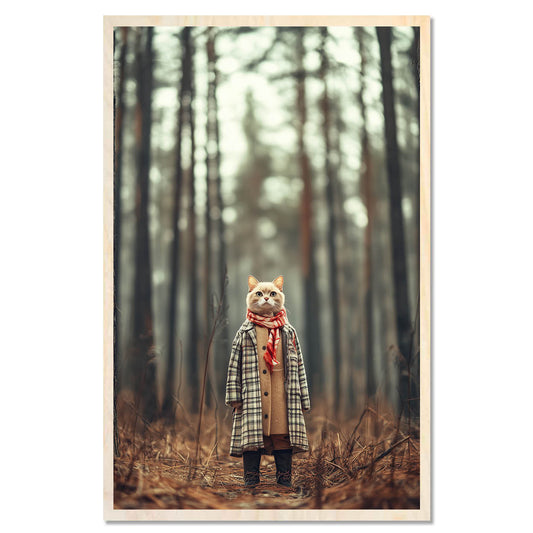 Comic Cat Finnish Forest — Ragdoll