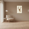 Deer portrait - classical painting