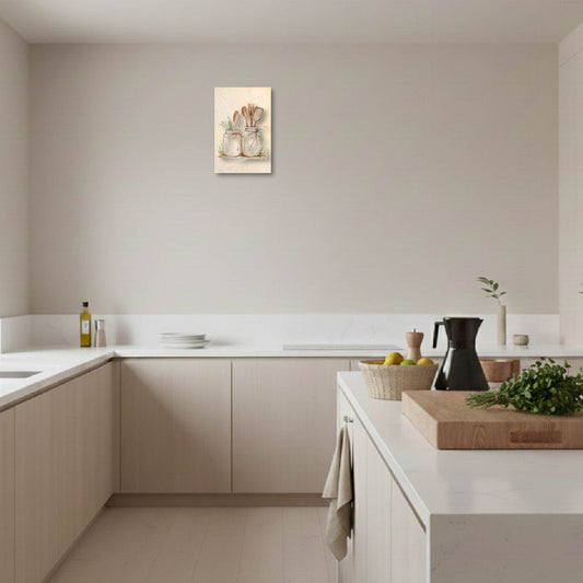 Vintage Glass Jars — Old pantry jars