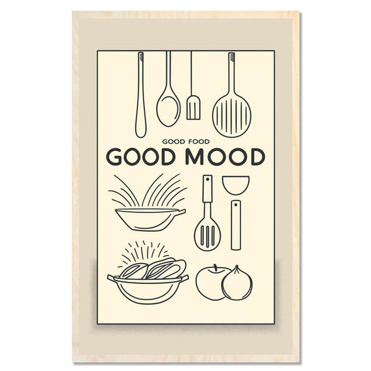 Kitchen Utensils Line Art — Minimal kitchen tools