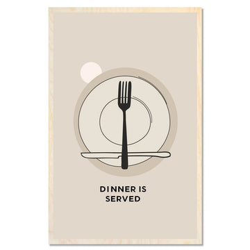 Fork, Knife & Plate — Minimal dining set