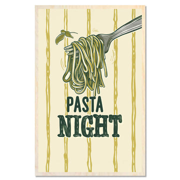 Spaghetti Poster — Retro pasta theme