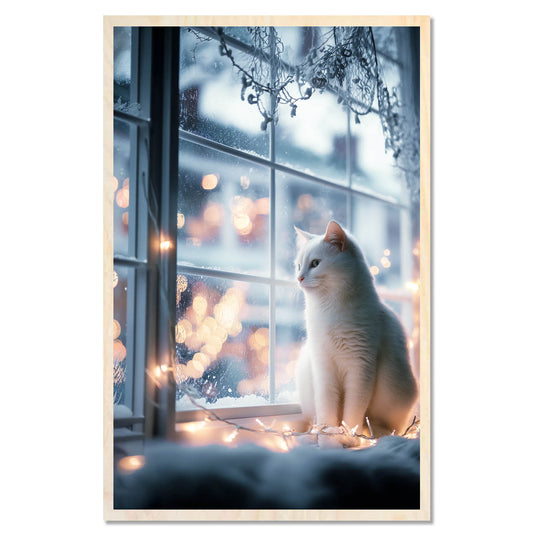 Cat at the window - waiting for you