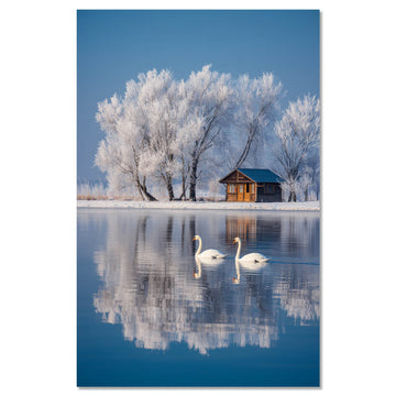White swans